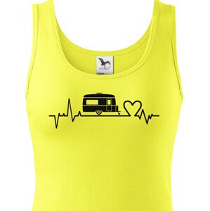 Dámské tričko Ekg karavan - kvalitní tisk a rychlé dodání