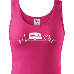 Dámské tričko Ekg karavan - kvalitní tisk a rychlé dodání