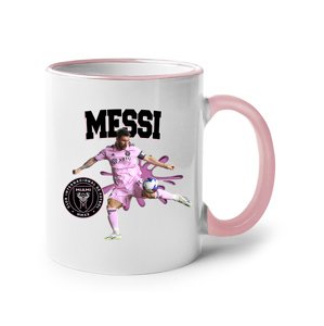 Keramický hrnek s potiskem Lionel Messi -  hrnek pro milovníky fotbalu