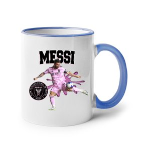 Keramický hrnek s potiskem Lionel Messi -  hrnek pro milovníky fotbalu