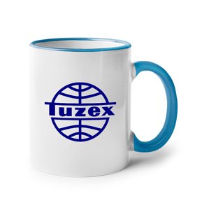 Keramický hrnek s potiskem legendárního obchodu Tuzex
