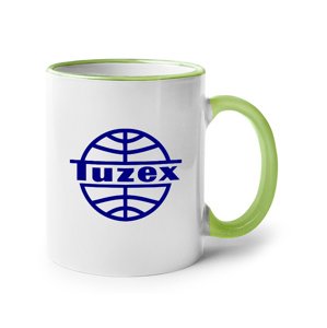 Keramický hrnek s potiskem legendárního obchodu Tuzex