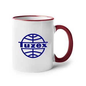 Keramický hrnek s potiskem legendárního obchodu Tuzex