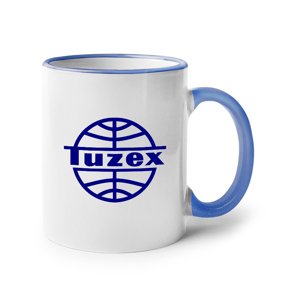 Keramický hrnek s potiskem legendárního obchodu Tuzex
