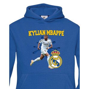 Dětské mikina s potiskem hráče Kylian Mbappé - ideální pro malé fotbalisty