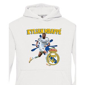 Dětské mikina s potiskem hráče Kylian Mbappé - ideální pro malé fotbalisty