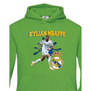 Dětské mikina s potiskem hráče Kylian Mbappé - ideální pro malé fotbalisty