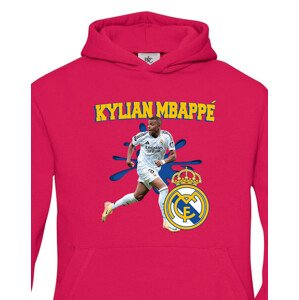 Dětské mikina s potiskem hráče Kylian Mbappé - ideální pro malé fotbalisty