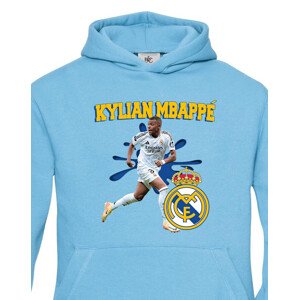 Dětské mikina s potiskem hráče Kylian Mbappé - ideální pro malé fotbalisty