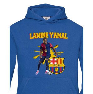 Dětská mikina s potiskem hráče Lamine Yamal - ideální pro malé fotbalisty