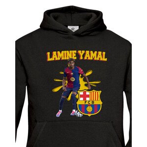 Dětská mikina s potiskem hráče Lamine Yamal - ideální pro malé fotbalisty