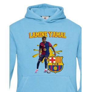 Dětská mikina s potiskem hráče Lamine Yamal - ideální pro malé fotbalisty