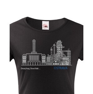 Dámské vlastenecké tričko Ostrava