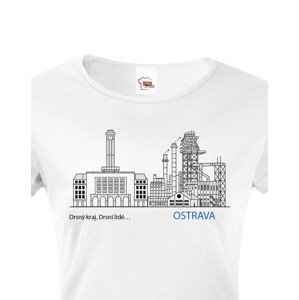 Dámské vlastenecké tričko Ostrava