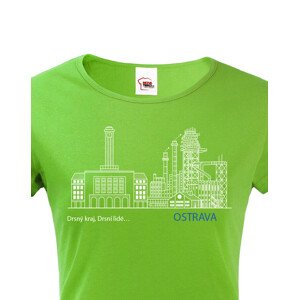 Dámské vlastenecké tričko Ostrava
