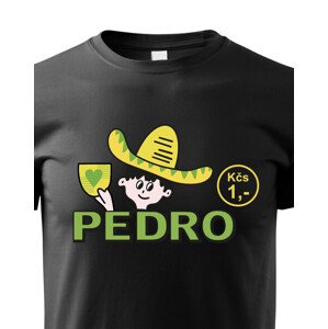 Dětské tričko s potiskem Pedro - retro tričko