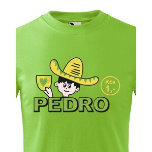 Dětské tričko s potiskem Pedro - retro tričko