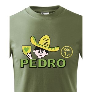 Dětské tričko s potiskem Pedro - retro tričko