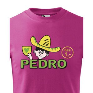 Dětské tričko s potiskem Pedro - retro tričko