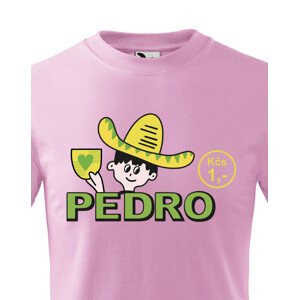 Dětské tričko s potiskem Pedro - retro tričko