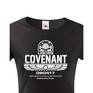 Dámské tričko USCSS Covenant  - skvělý dárek