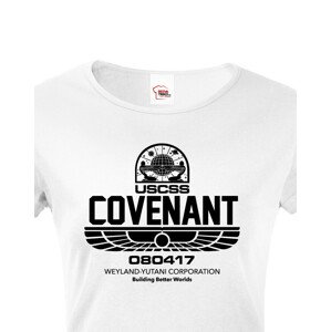Dámské tričko USCSS Covenant  - skvělý dárek
