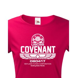Dámské tričko USCSS Covenant  - skvělý dárek