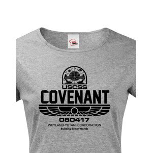 Dámské tričko USCSS Covenant  - skvělý dárek