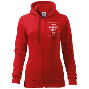 Dámská mikina na zip s vlastním potiskem