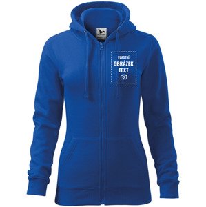 Dámská mikina na zip s vlastním potiskem