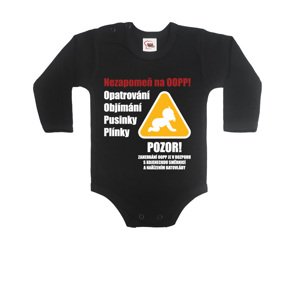 Dětské body s pravidly péče
