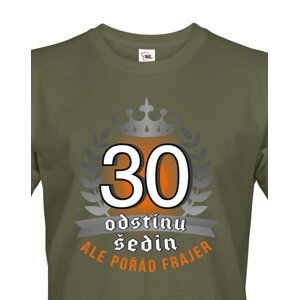 Pánské  tričko k 30. narozeninám - ideální dárek k 30. narozeninám