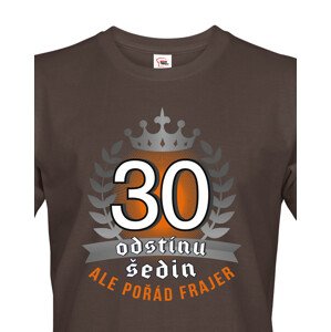 Pánské  tričko k 30. narozeninám - ideální dárek k 30. narozeninám
