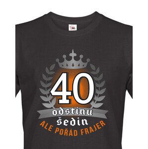 Pánské  tričko k 40. narozeninám - ideální dárek k 40. narozeninám
