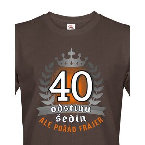 Pánské  tričko k 40. narozeninám - ideální dárek k 40. narozeninám