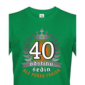 Pánské  tričko k 40. narozeninám - ideální dárek k 40. narozeninám
