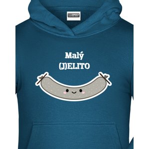 Vtipná dětská mikina s potiskem Malý (J)ELITO
