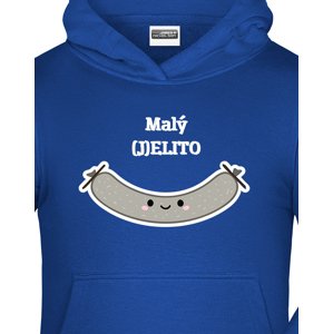 Vtipná dětská mikina s potiskem Malý (J)ELITO