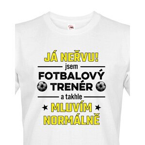 Pánské tričko pro trenéra - skvělý dárek, který musíš mít