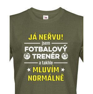 Pánské tričko pro trenéra - skvělý dárek, který musíš mít