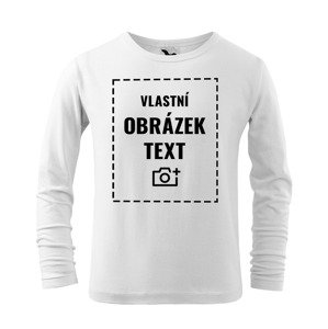 Dětské triko s dlouhým rukávem a vlastním potiskem