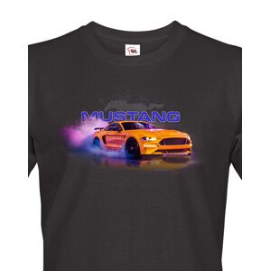 Pánské tričko s potiskem Ford Mustang  - tričko pro milovníky aut