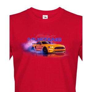 Pánské tričko s potiskem Ford Mustang  - tričko pro milovníky aut