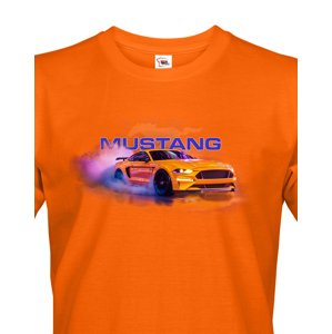 Pánské tričko s potiskem Ford Mustang  - tričko pro milovníky aut
