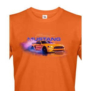 Pánské tričko s potiskem Ford Mustang  - tričko pro milovníky aut