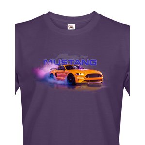 Pánské tričko s potiskem Ford Mustang  - tričko pro milovníky aut