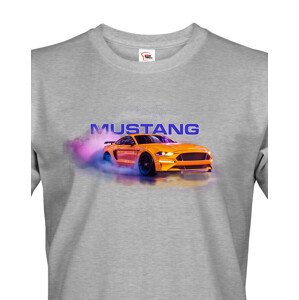 Pánské tričko s potiskem Ford Mustang  - tričko pro milovníky aut