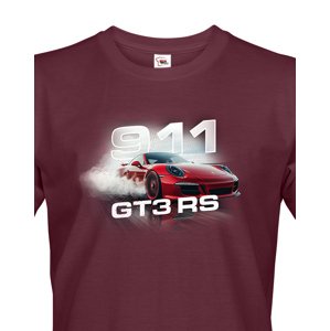 Pánské tričko Porsche 911 GT3 RS  - tričko pro milovníky aut