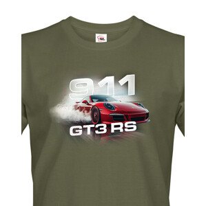Pánské tričko Porsche 911 GT3 RS  - tričko pro milovníky aut