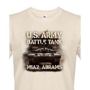 Pánské tričko Abrams M1A2  - tričko pro milovníky tanků